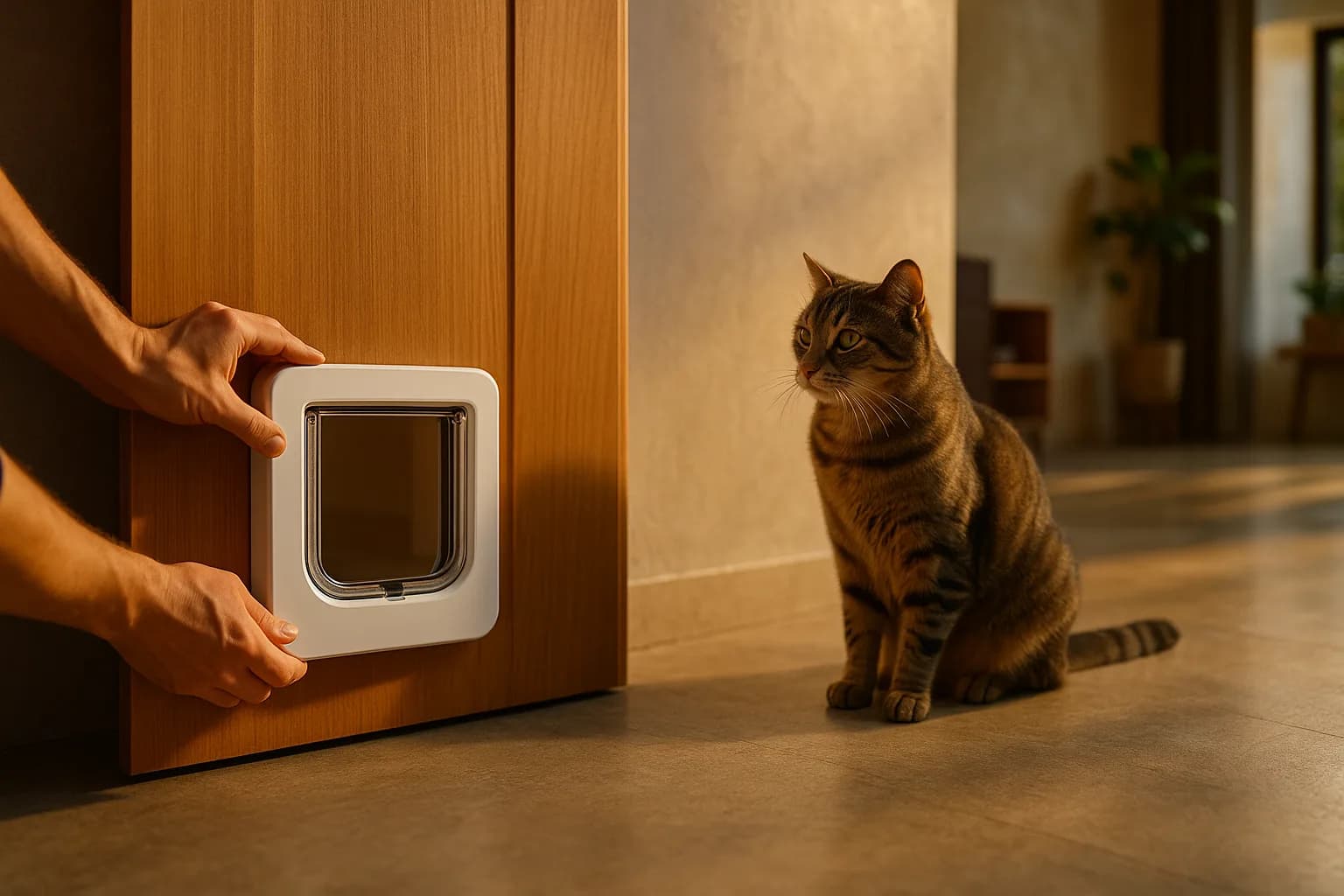 Chatière électronique avec système d'alarme intégré : est-ce nécessaire ?