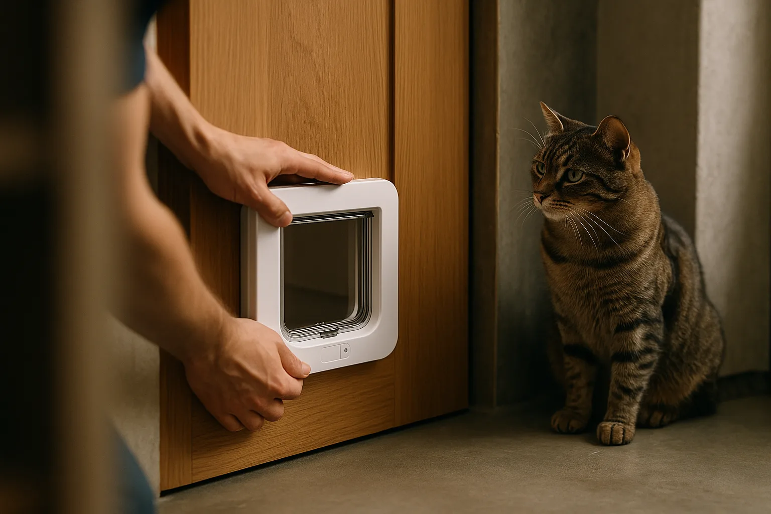 Les chatières électroniques et la gestion des allées et venues des chats — Un Choix Sécurisé pour Vous et Votre Chat