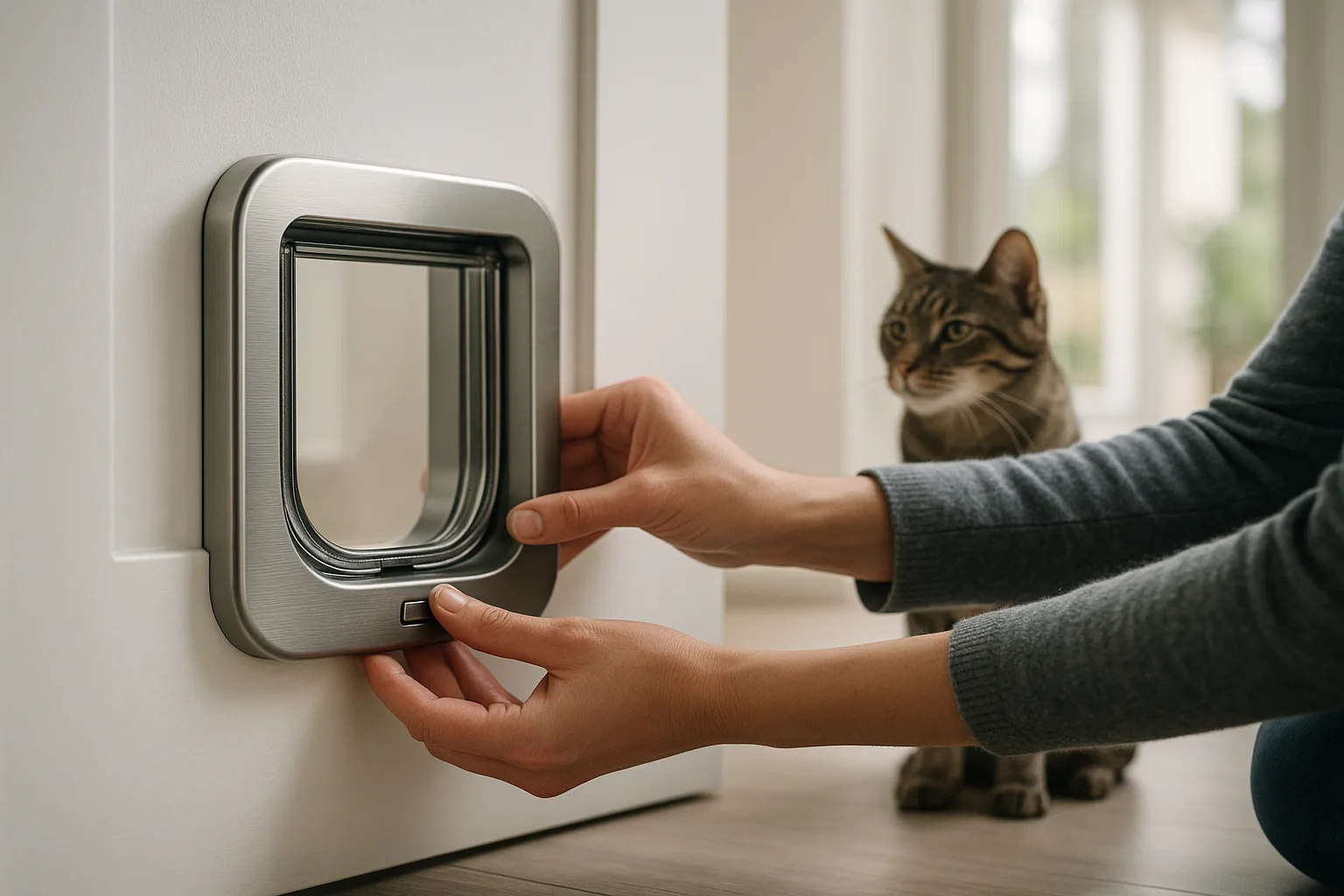 Chatière électronique avec fonction apprentissage : comment ça marche ? — Bien choisir sa chatière : erreurs à éviter