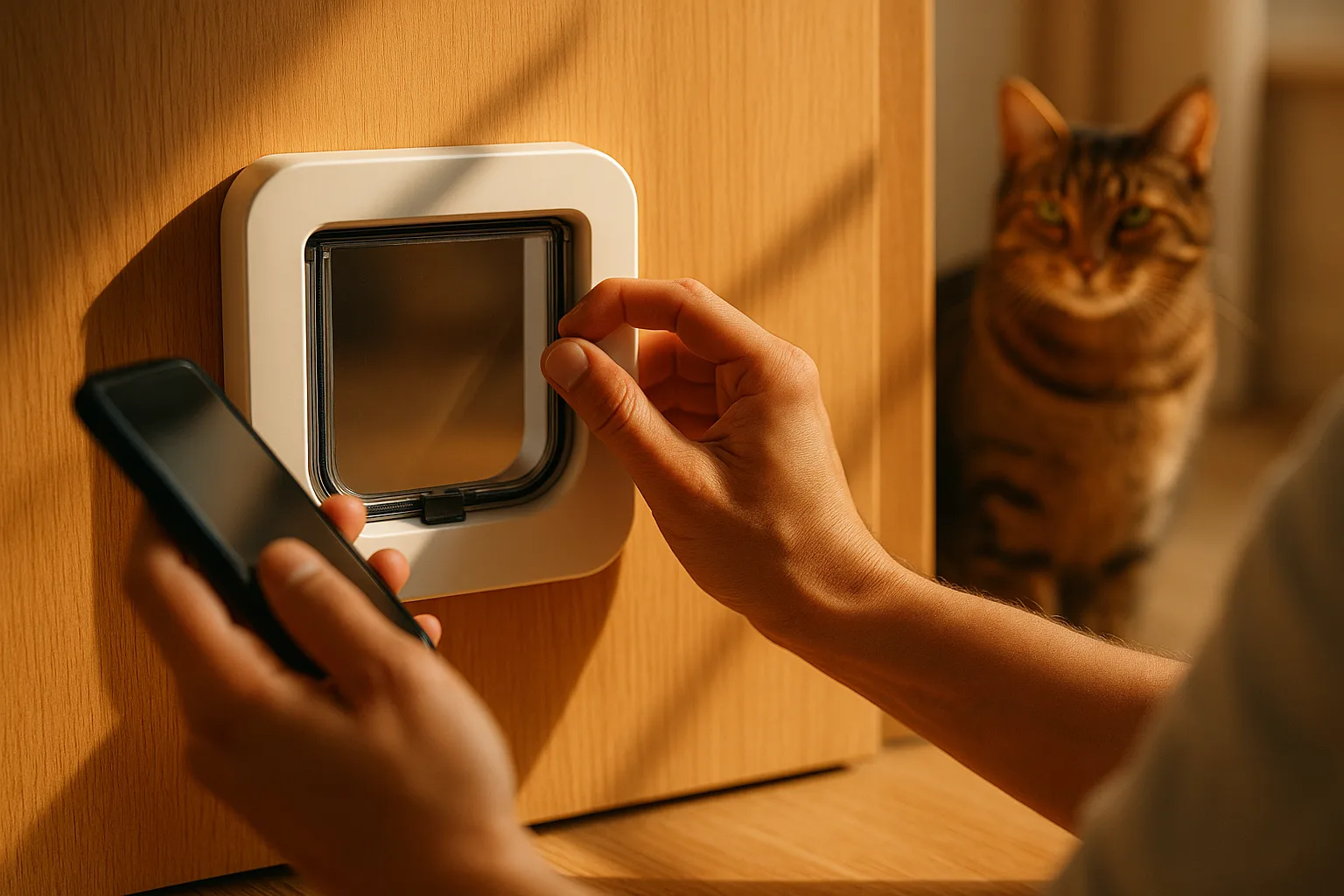 Chatière électronique pour chats avec besoins spécifiques : quelle solution ? — Accessibilité et Confort : Pensez à l'Âge de votre Chat