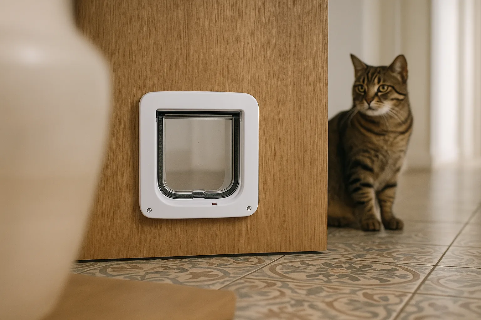 Les chatières électroniques pour chats à poils longs : critères de choix — Sélectionner la Bonne Taille de Chatière : Un Critère Crucial