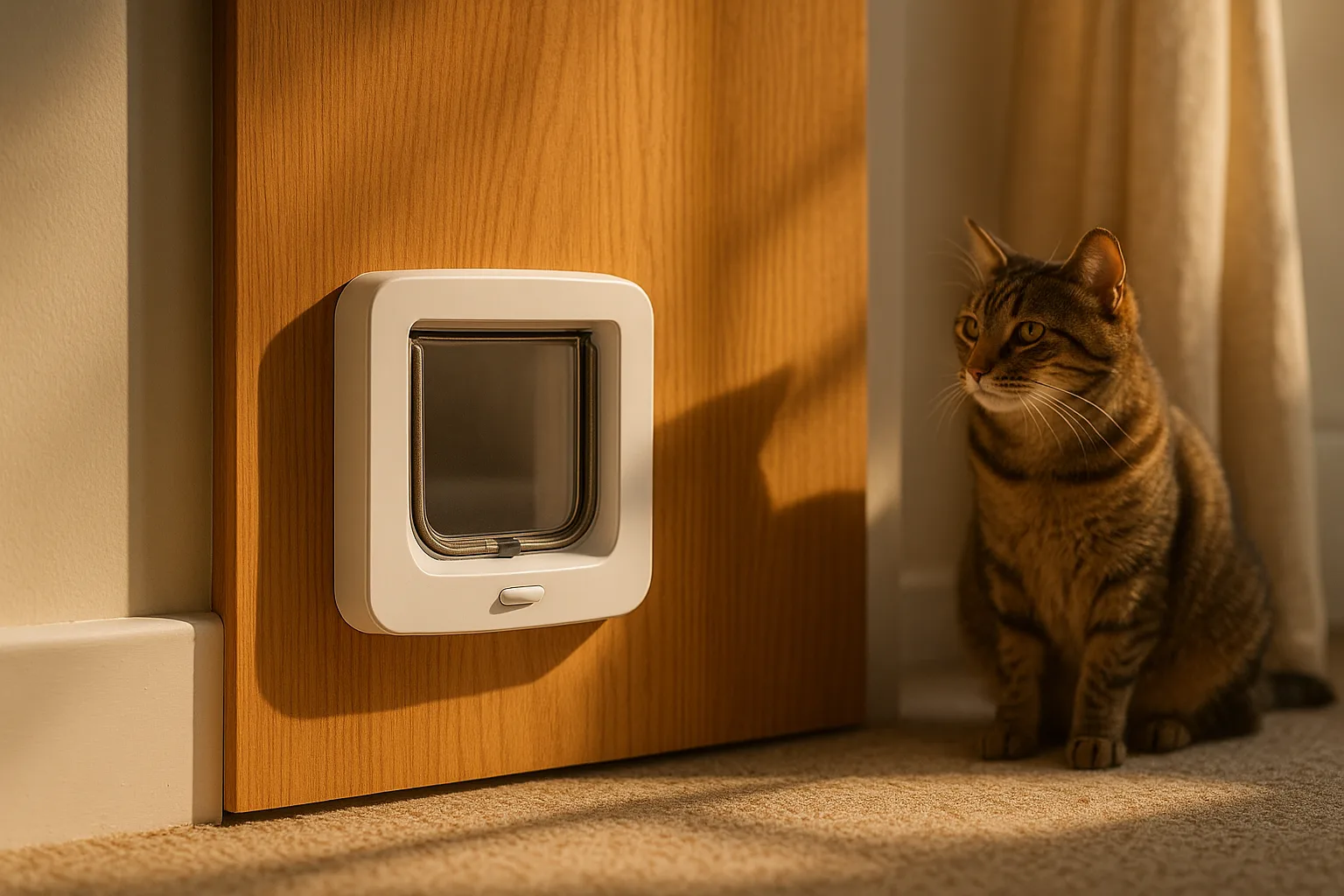 Chatières électroniques pour les chats et les cycles circadiens — Choisir la chatière électronique idéale pour votre chat
