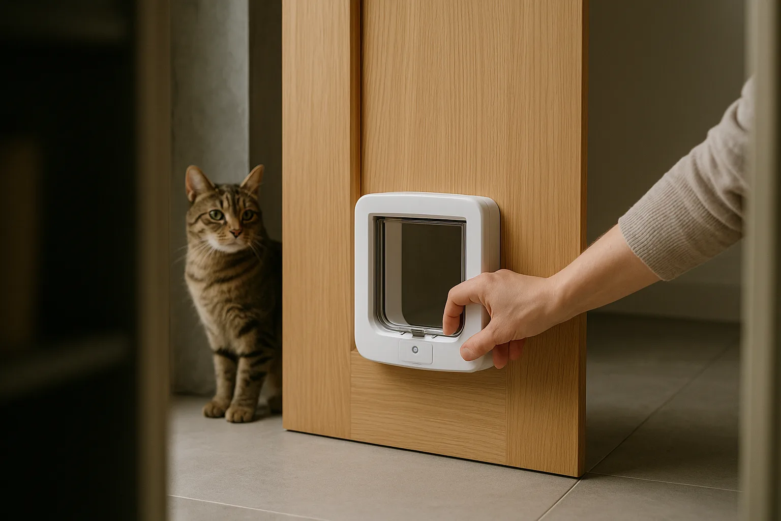 Quel modèle de chatière électronique pour une porte blindée ? — Impact sur le Bien-être de Votre Chat