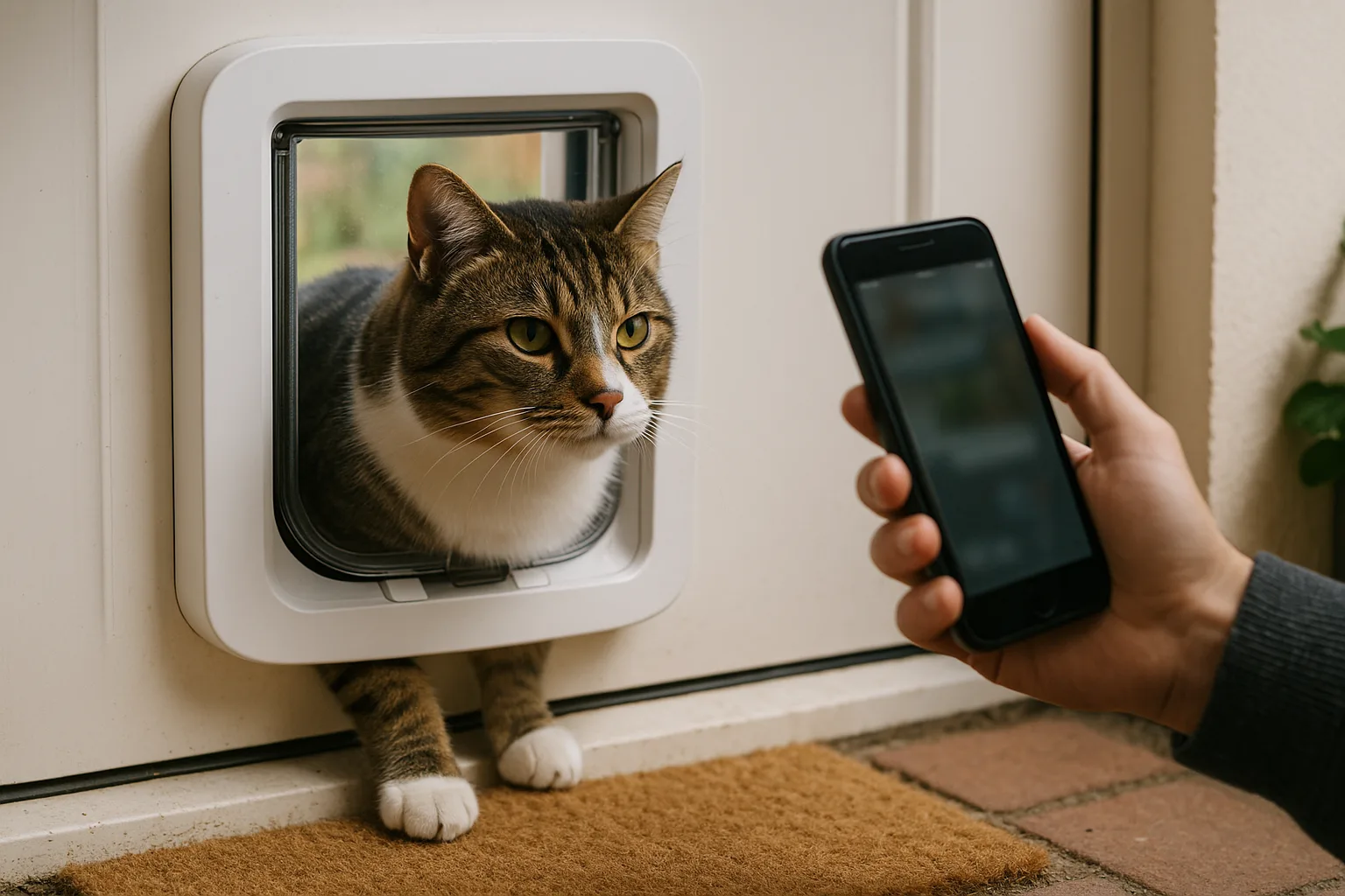 Quel modèle de chatière électronique pour une porte en verre ? — Pratiques pour Faciliter le Passage de votre Chat