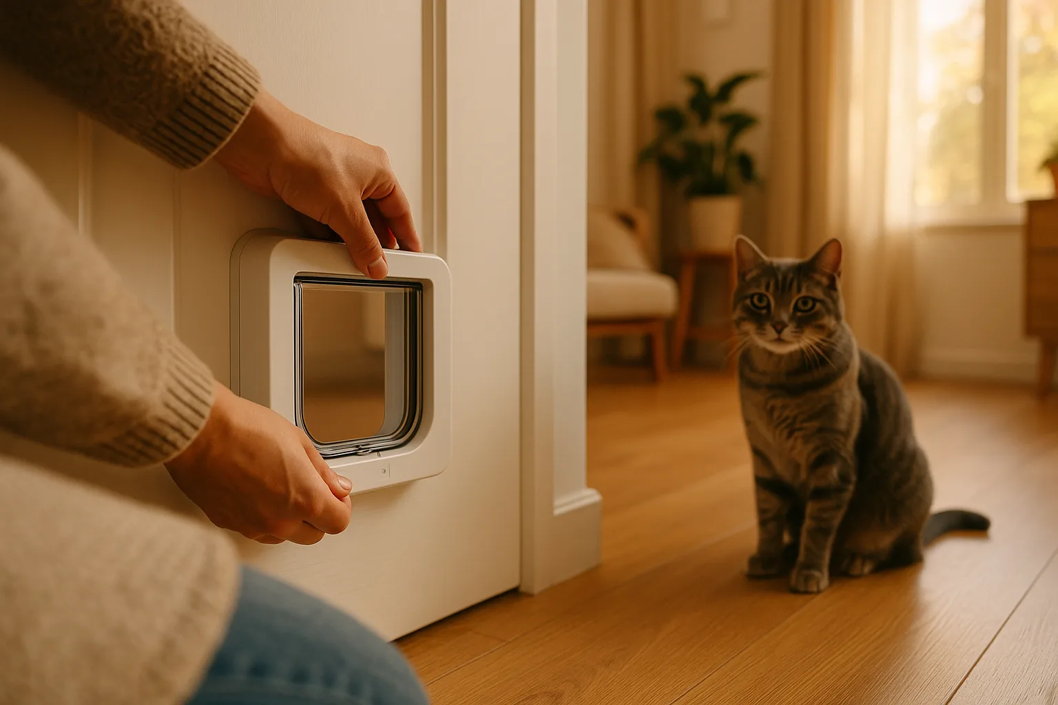 Chatière électronique pour réduire les allergènes : comment bien choisir ? — Entretenir votre chatière électronique pour une maison plus saine