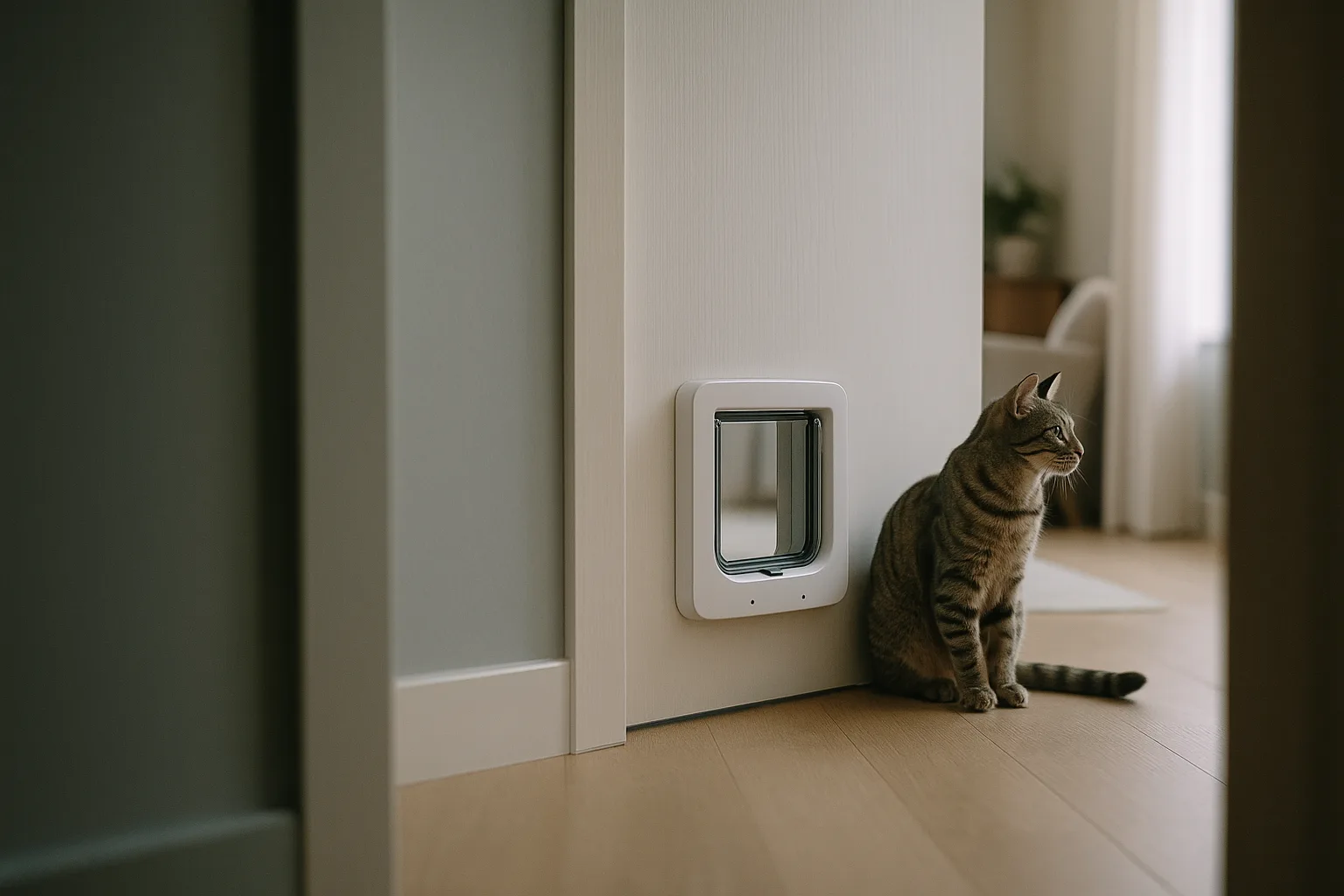 Comment les chatières électroniques réduisent le stress lié au déménagement — Comment choisir la chatière idéale pour votre chat