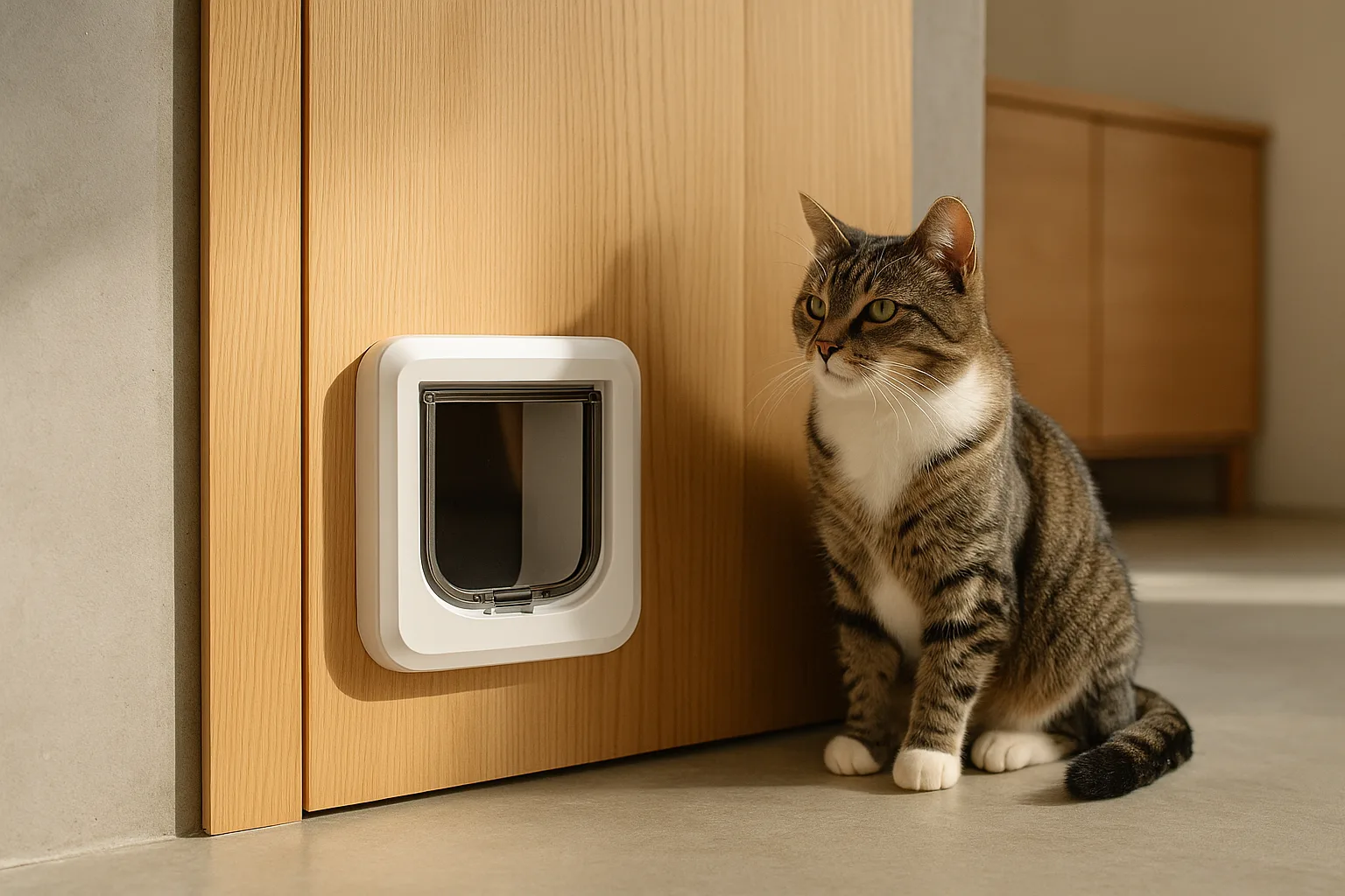 Utiliser une chatière électronique pour gérer un chat en convalescence — Suivre l'évolution de la convalescence avec une chatière connectée