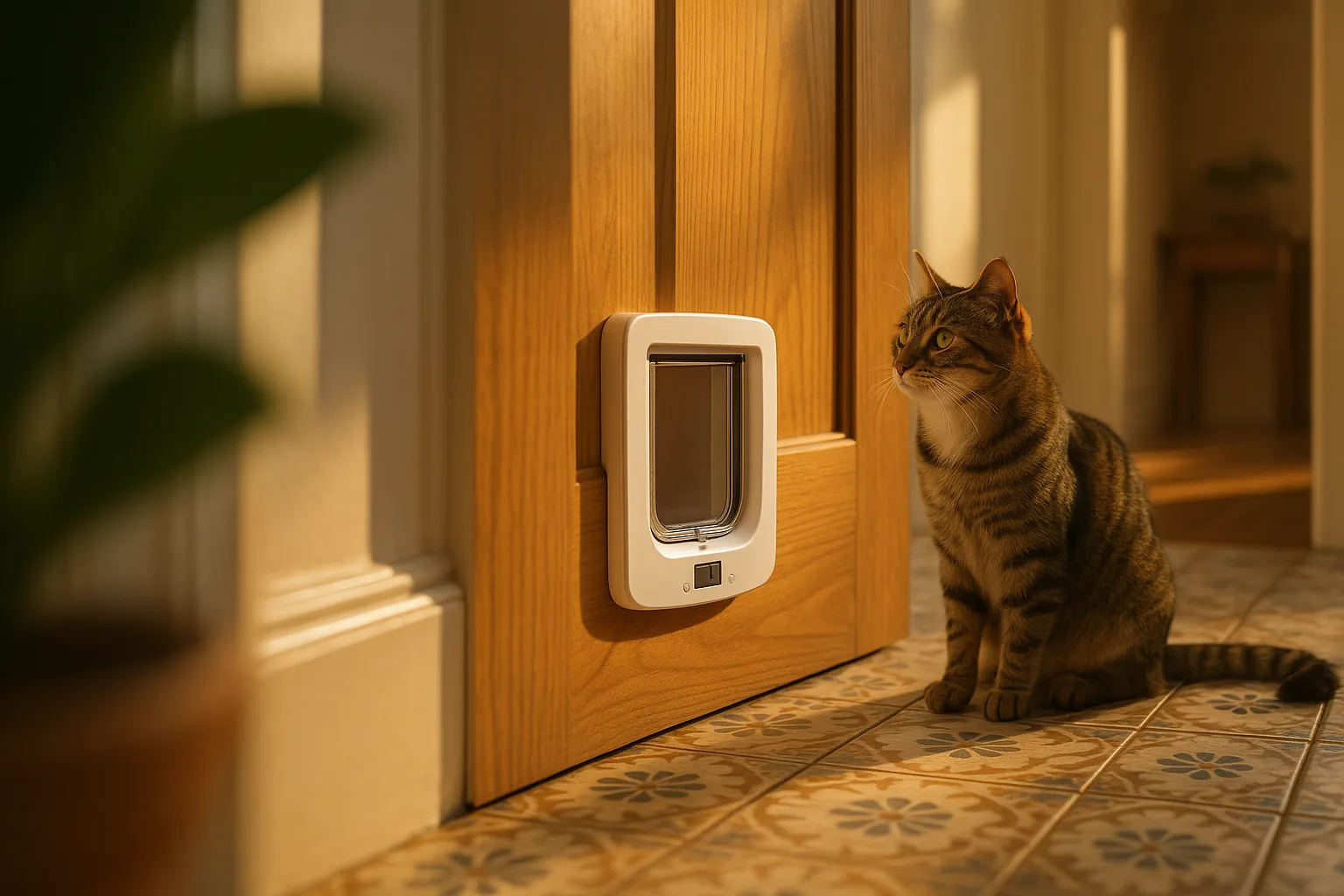 Les chatières électroniques et la réduction de l'anxiété de séparation — Impact des Chatières Électroniques sur le Comportement Félin
