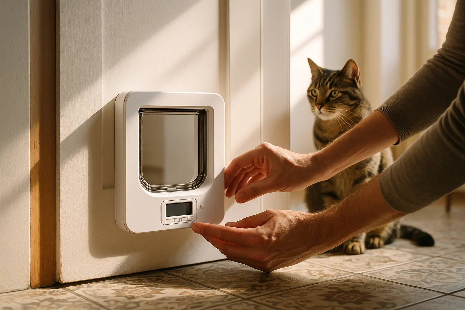 Comment entretenir votre chatière électronique l'hiver — Nos astuces pour protéger votre chatière du froid