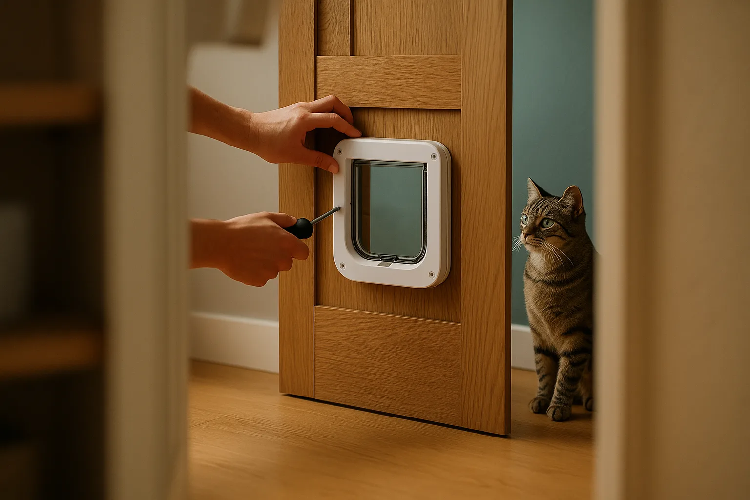 Peut-on installer une chatière électronique sur une porte blindée ? — Les avantages d'une chatière électronique sur une porte blindée
