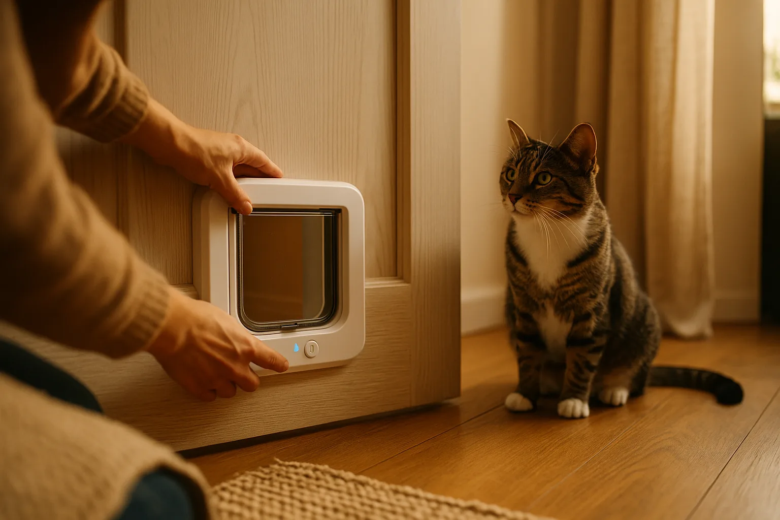 Intégration des chatières électroniques dans les maisons écologiques — Des technologies au service de l'écologie