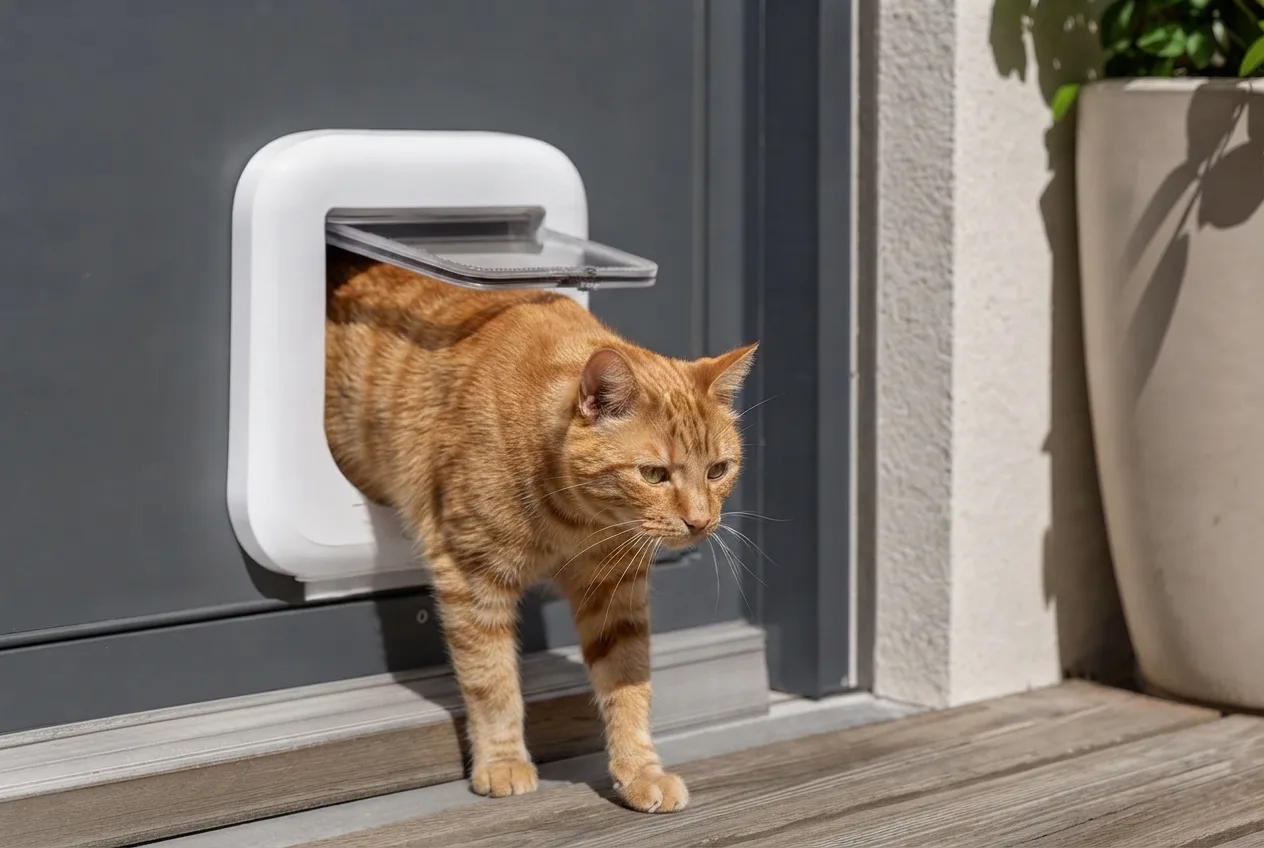 Pourquoi votre chat a besoin d'une chatière électronique ? — Optimisez le Confort de votre Chat et le vôtre