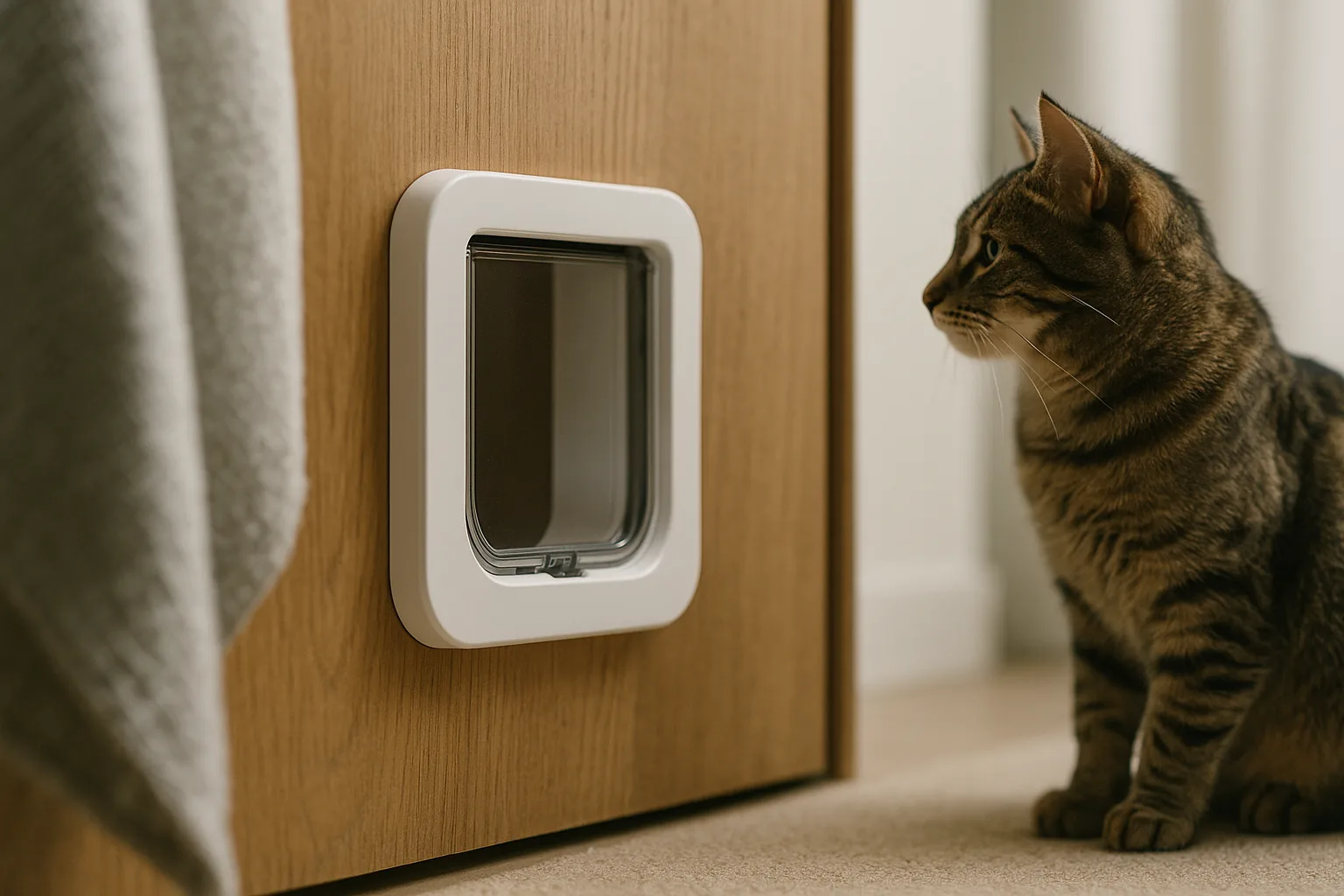 Comment les chatières électroniques aident-elles à protéger les chats des prédateurs ? — Installation optimale pour une sécurité maximale