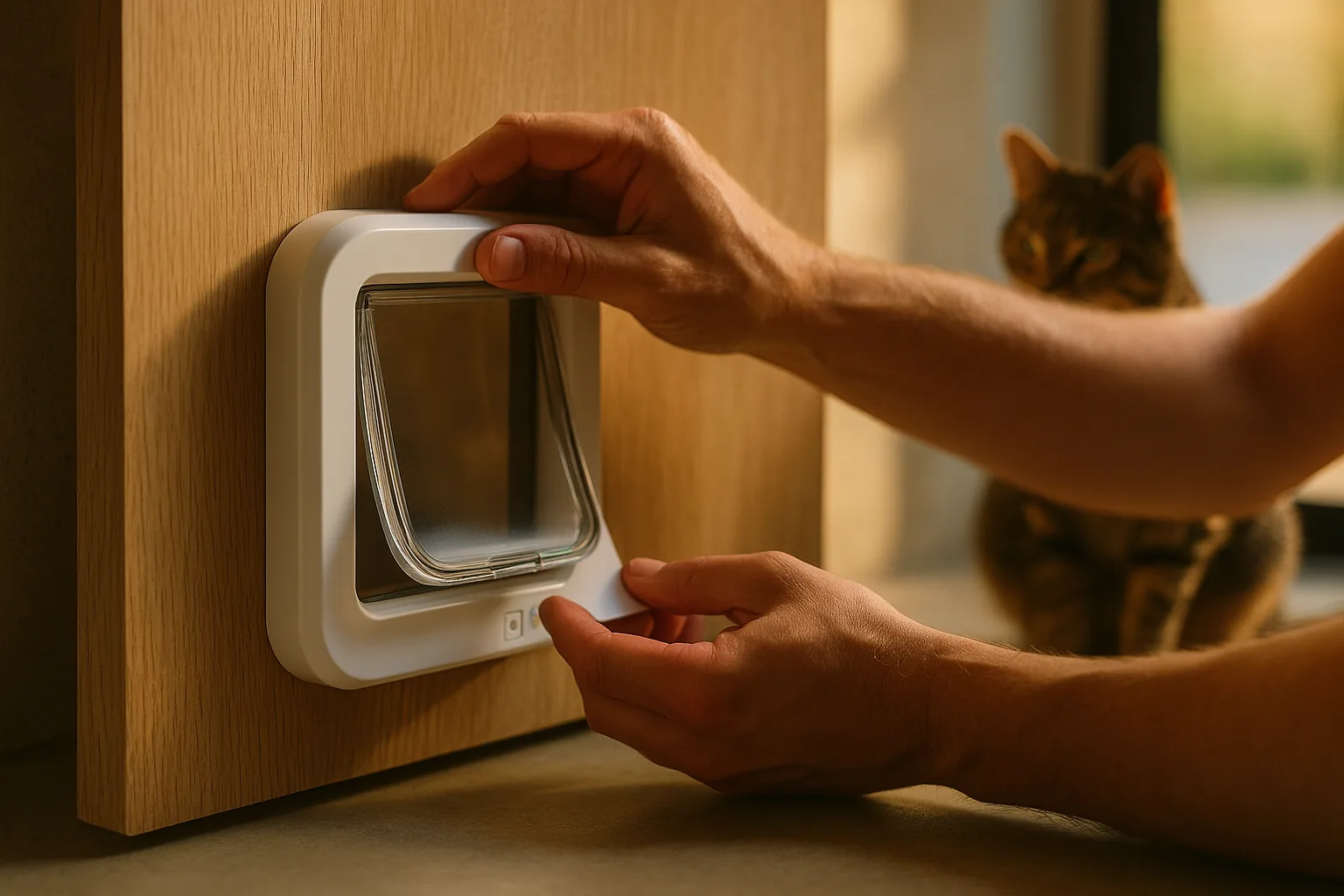 Chatière électronique pour les chats avec régime spécial : quelles précautions ? — Nos recommandations pour l'installation et l'utilisation
