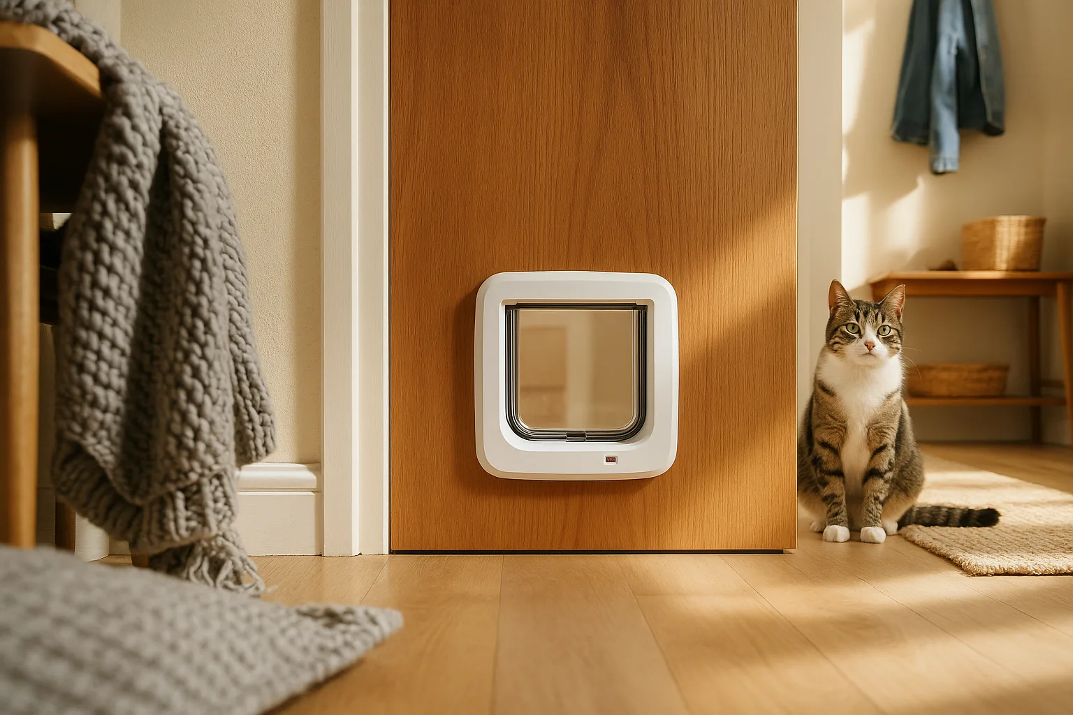 Améliorer la sécurité de votre jardin avec une chatière électronique — Optimiser l'Installation pour une Sécurité Maximale